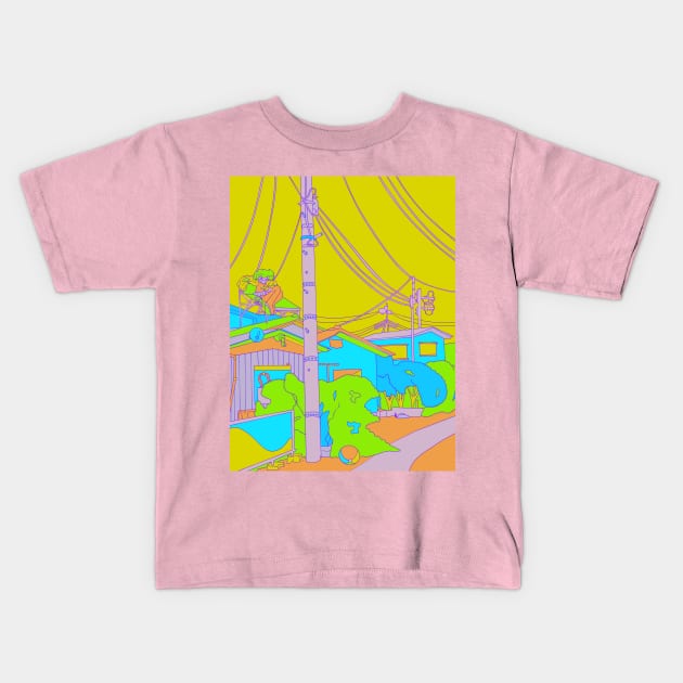bg Kids T-Shirt by Sn00